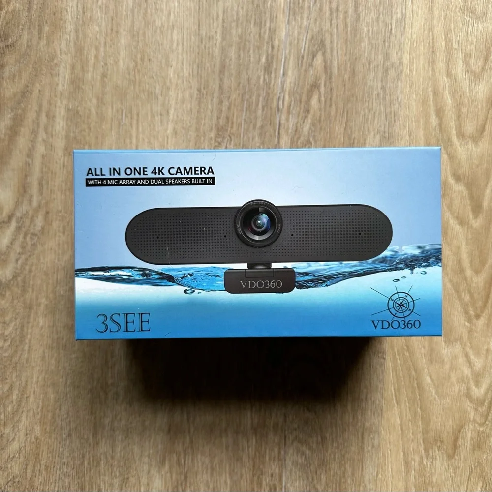 VDO360 3SEE 4K HD USB Speaker and Microphone Camera